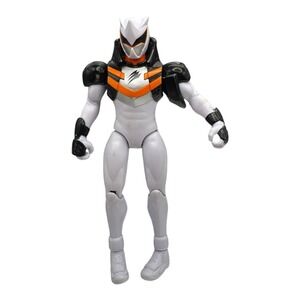 Bandai Dominic White Rhino Ranger‎ 6" Action Figure Power Rangers Jungle Fury